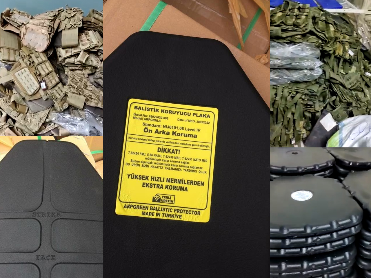 We provide the Ukrainian military with bulletproof vests